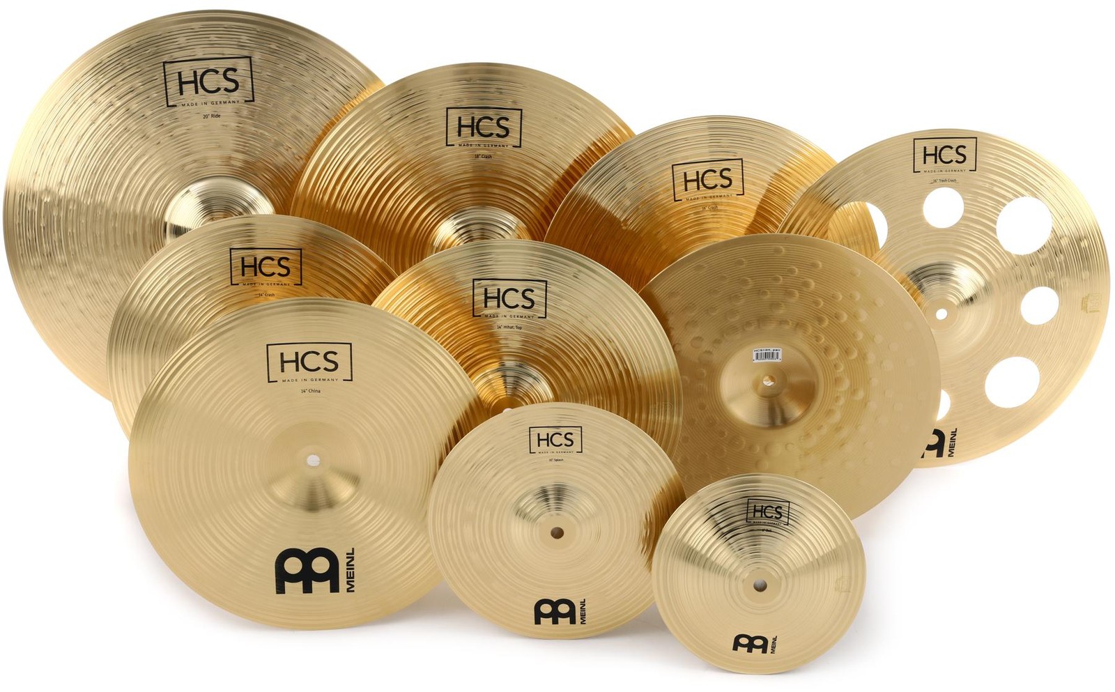 Meinl Cymbals HCS-SCS1 (5-pack) Bundle