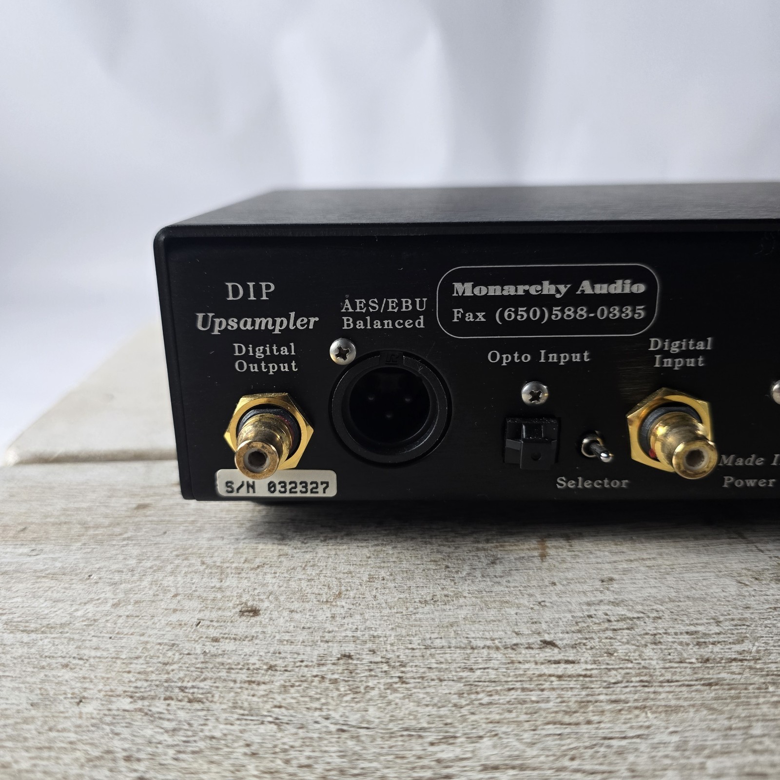 Monarchy Audio Digital Interface Processor Upsampler DIp 48/96 PARTS AS IS
