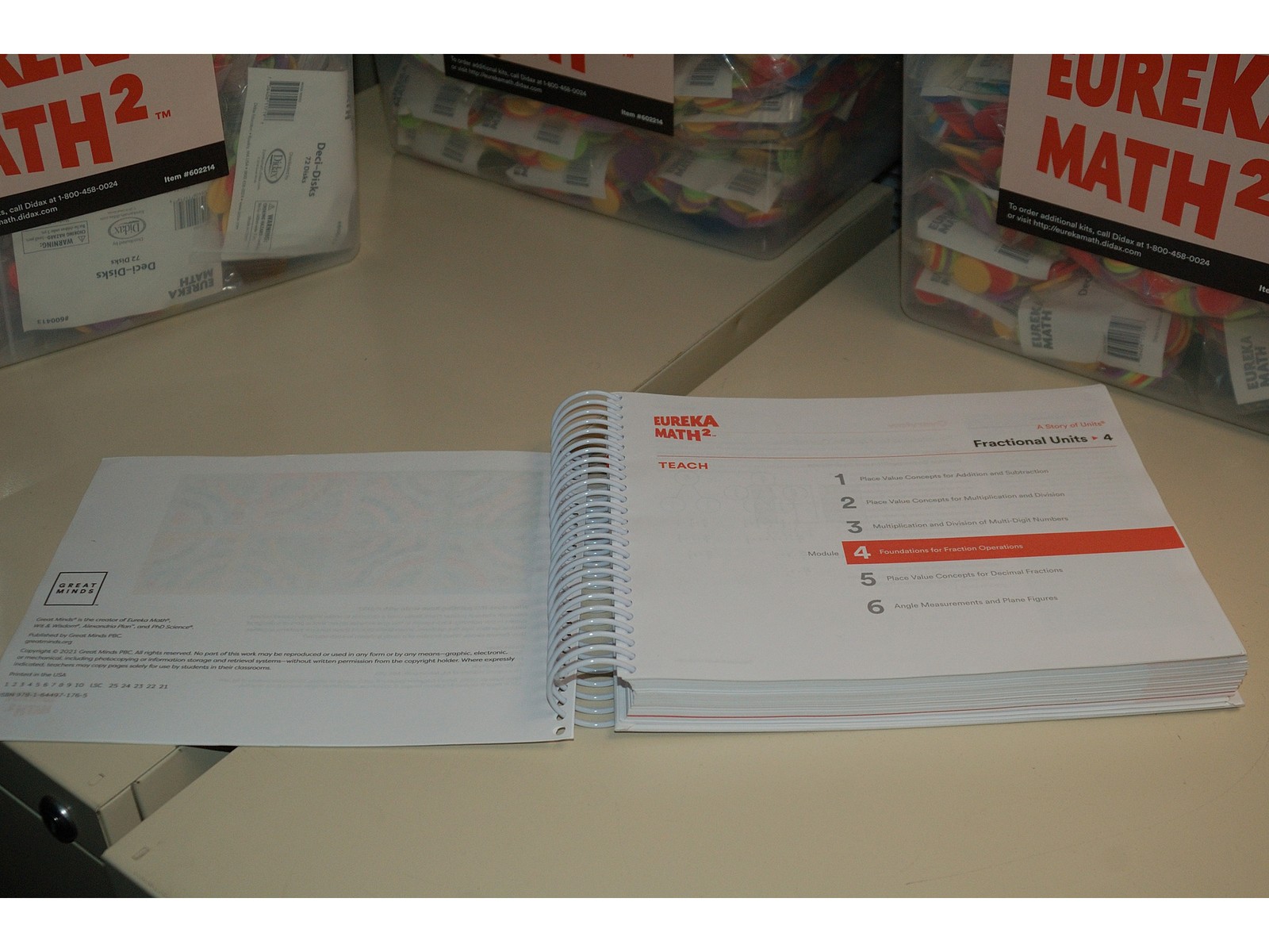 Eureka Math² Squared Grade 4 Module 4 Teacher Book - Weight: 56 oz.