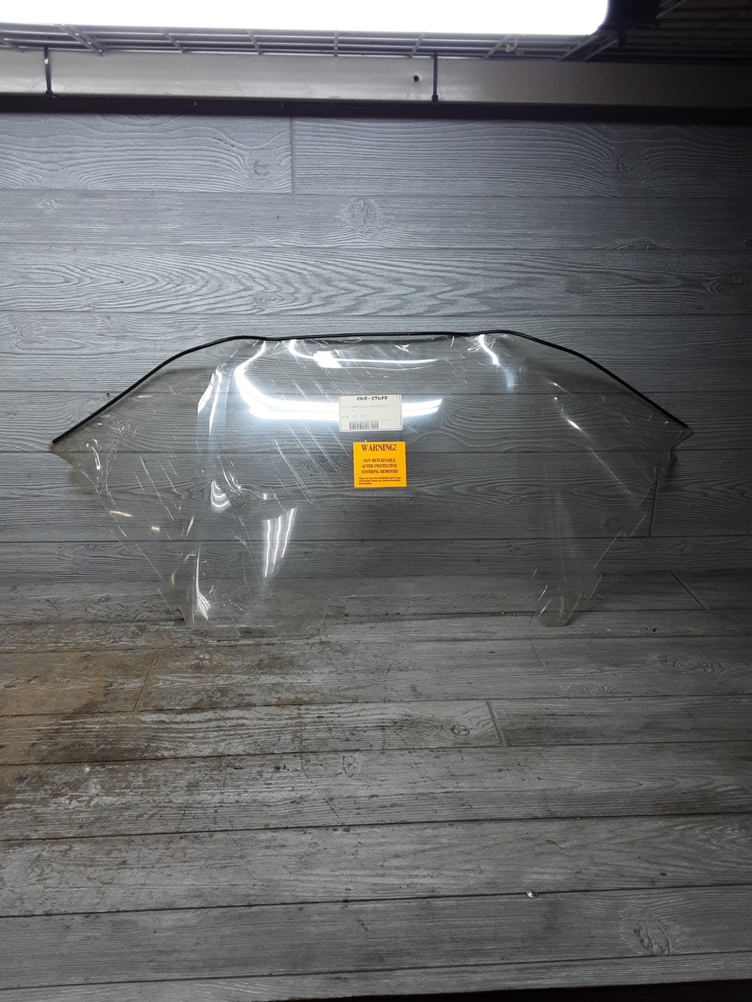 Sno-Stuff 450-518 Multi Fit Snowmobile Windshield Windscreen Clear
