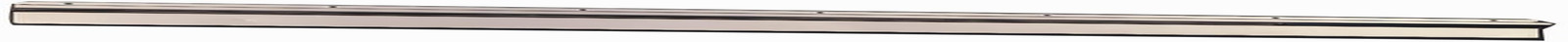 TR48 Stainless Steel Slide Ticket Rack, 48-Inch