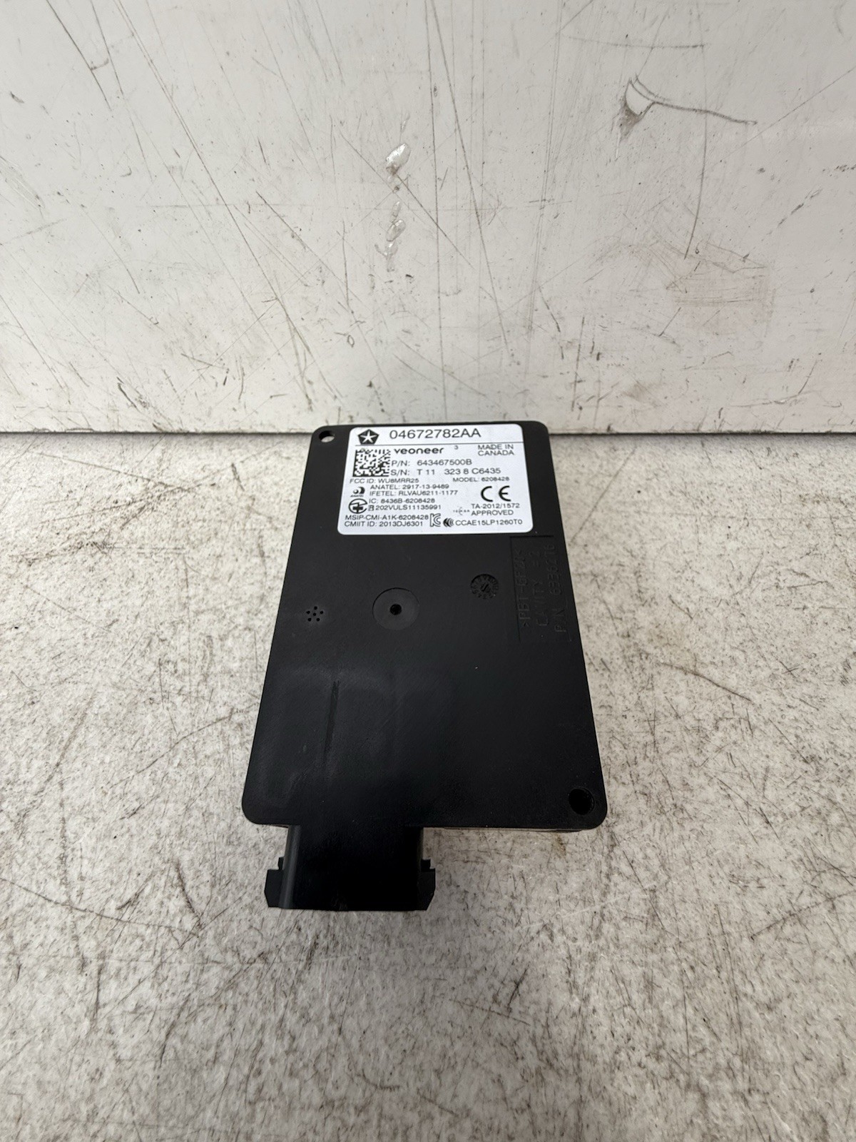 2019 DODGE CHARGER BLIND SPOT DETECTION MODULE 04672782AA