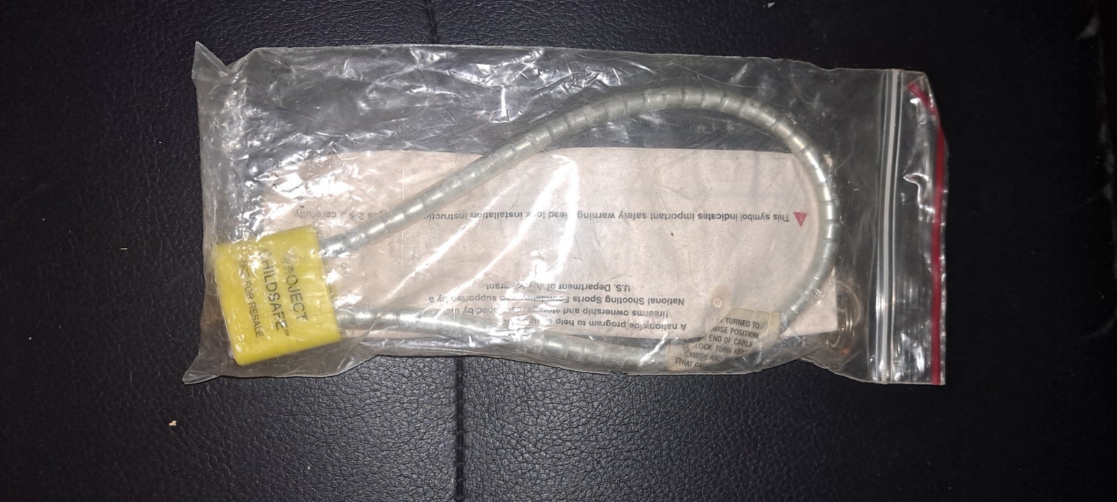 PROJECT CHILDSAFE CABLE GUN LOCK