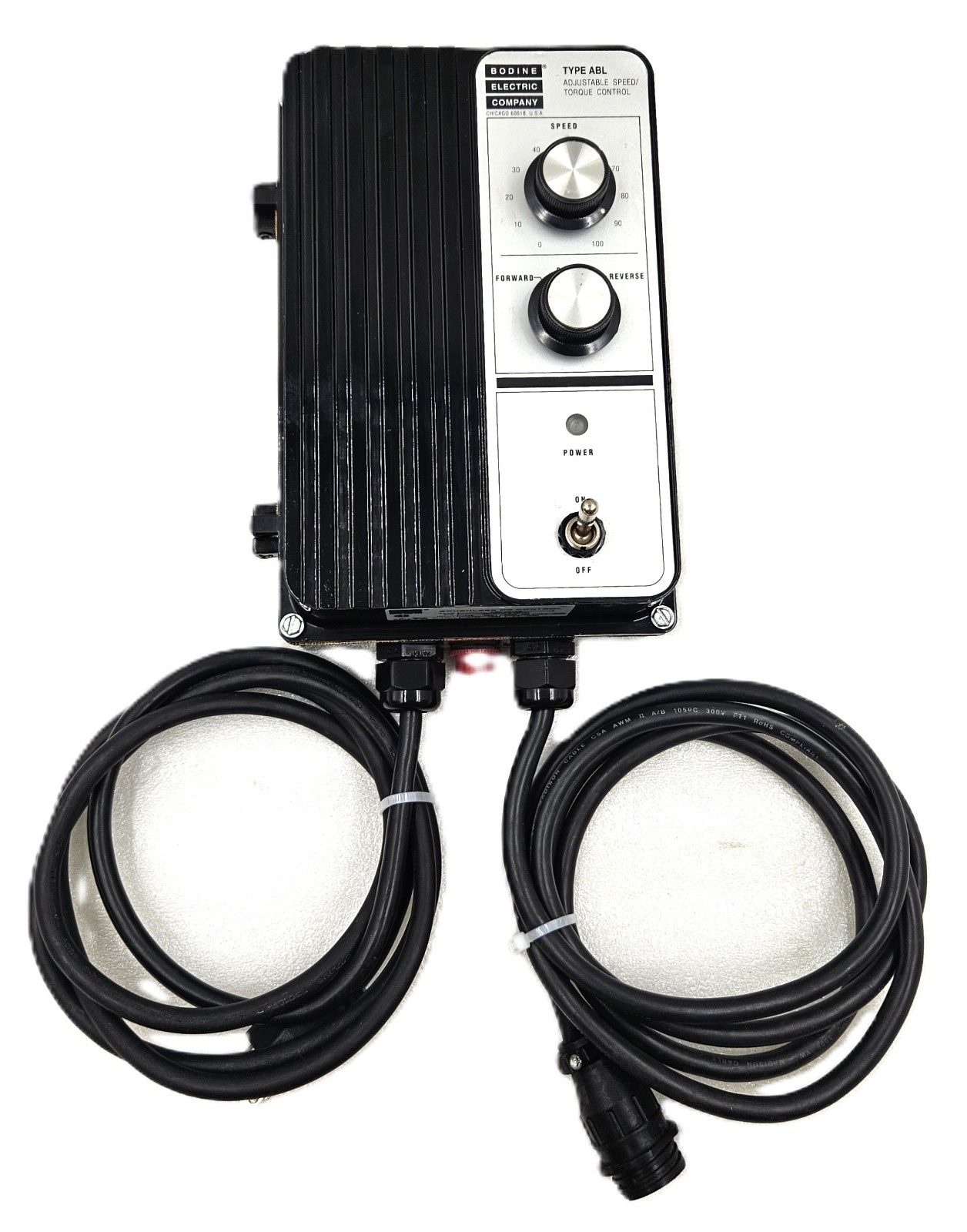 BODINE ELECTRIC ABL-3912E ENCLOSED FILTERED SCR BRUSHLESS DC MOTOR SPEED CONTROL
