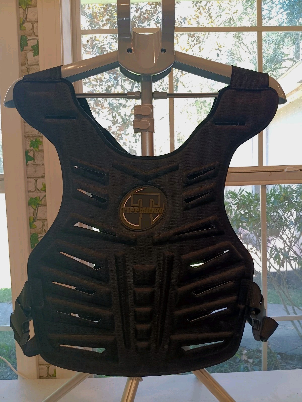 Tippman Black Padded Paintball Battle Protective Vest