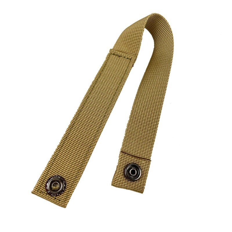 8PCS 6" MOD MOLLE PALS Modular Web Gear Replacement Tie Straps Brown US
