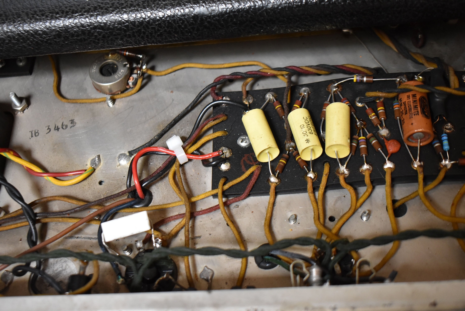 1964 Fender Pro 1x15" Combo Amplifier Pre-CBS Black