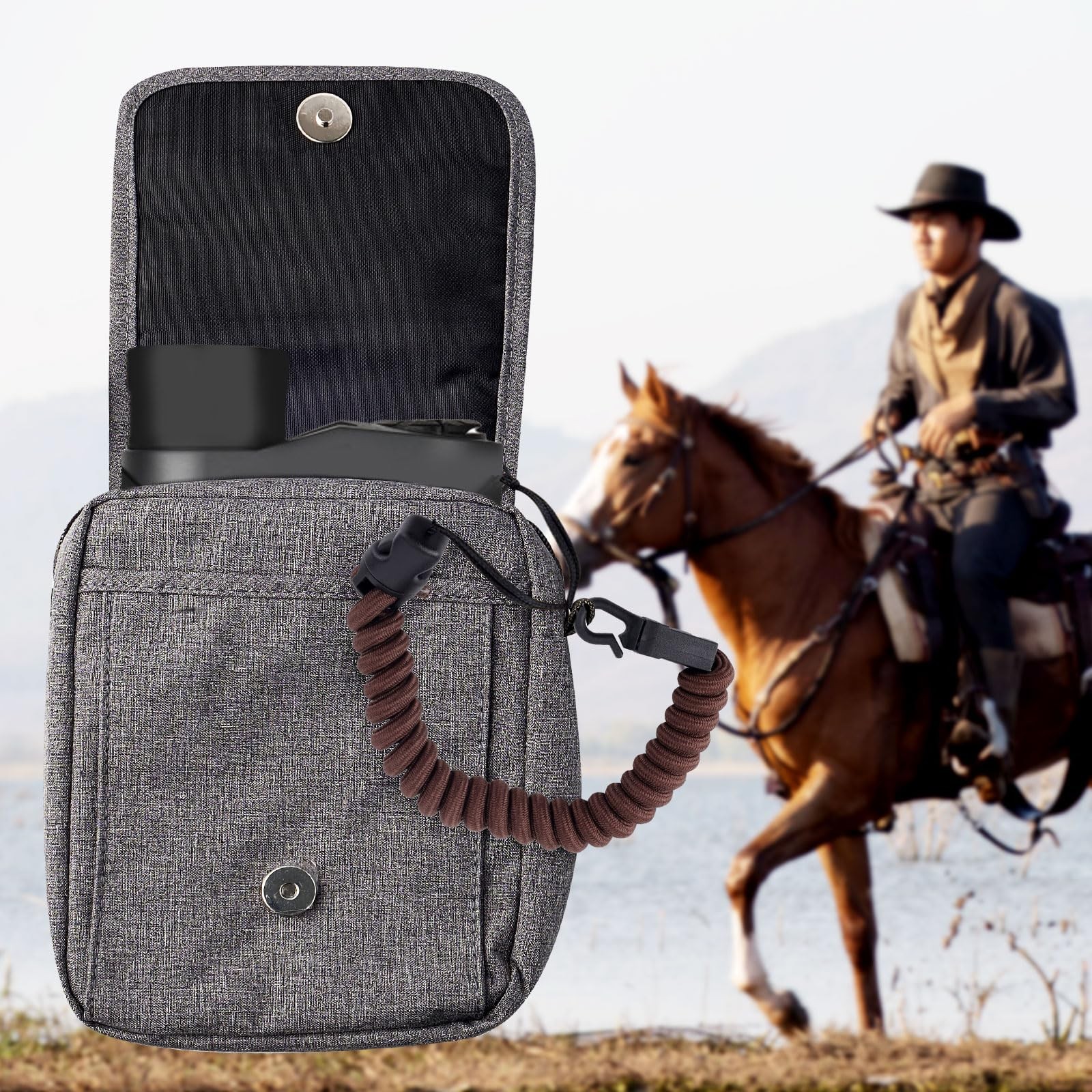 Gosknor Rangefinder Tether Dark Brown