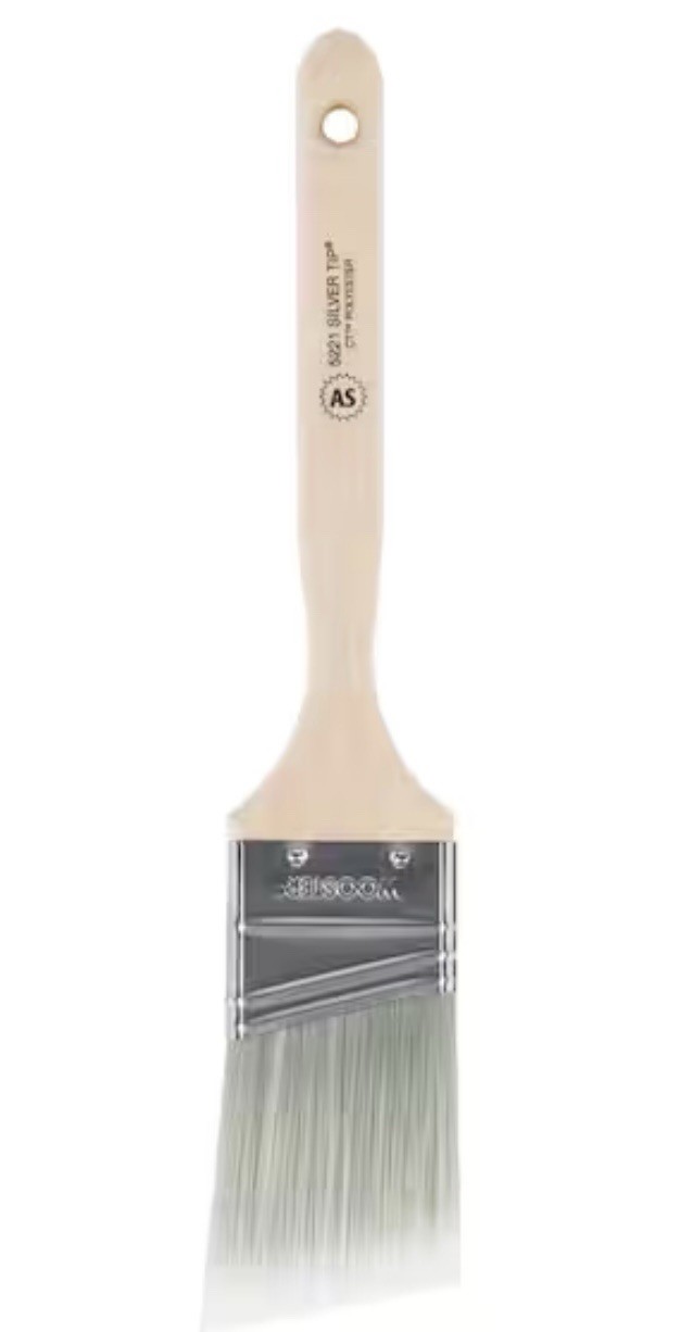 2" Wooster 5221 Silver Tip CT Polyester Angle Sash Paint Brush New 2X