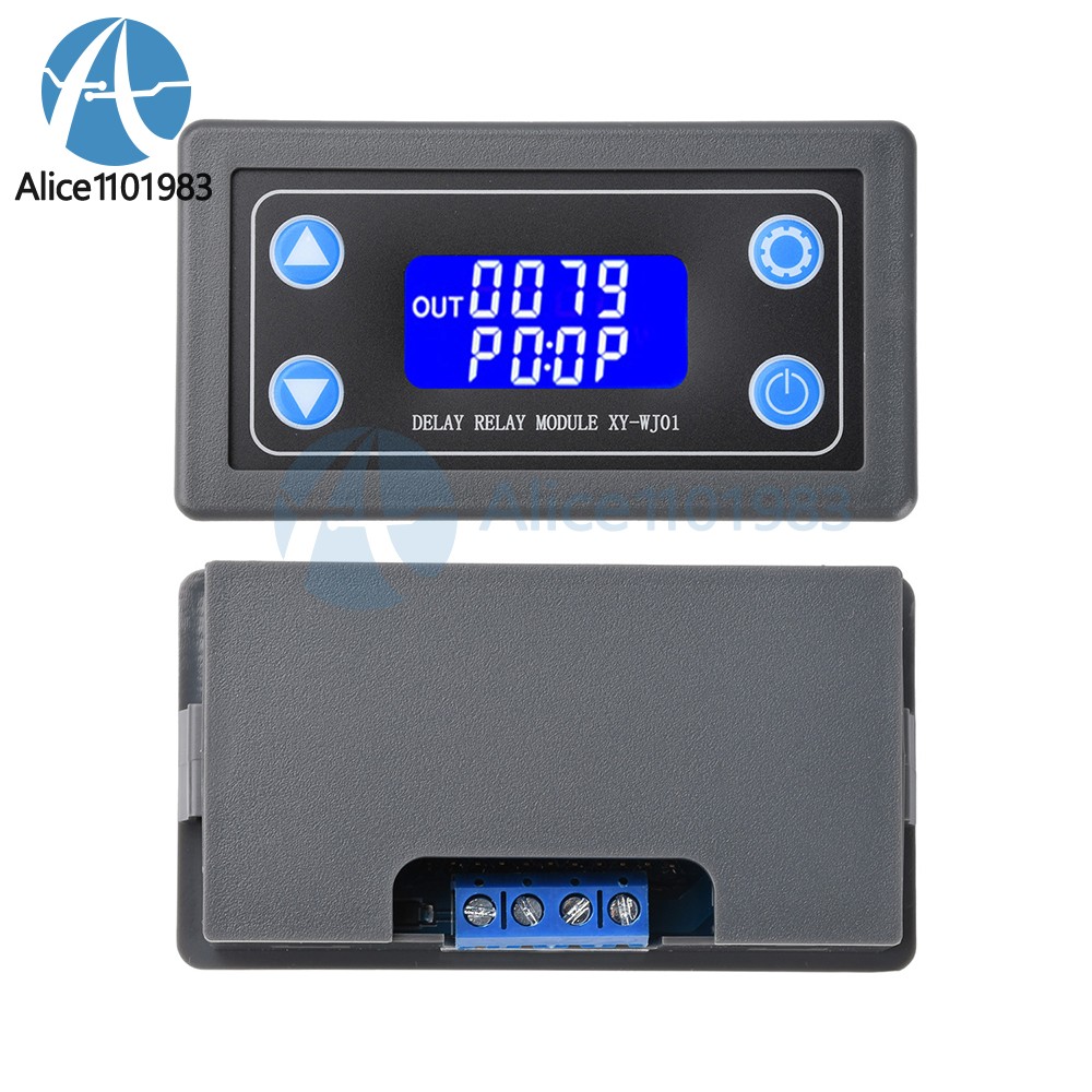 XY-WJ01 Digital LCD Display Cycle Timing Circuit Switch 1CH Delay Relay Module