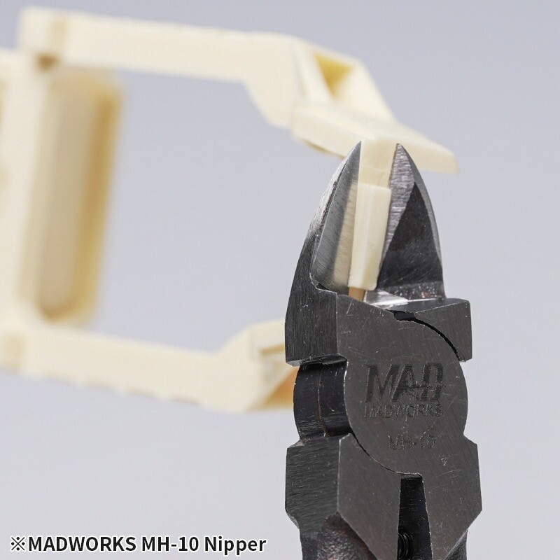 MADWORKS MH-10 6.5" Single Blade Sprue Nipper Sharp Model Tool Side Cutter Plier