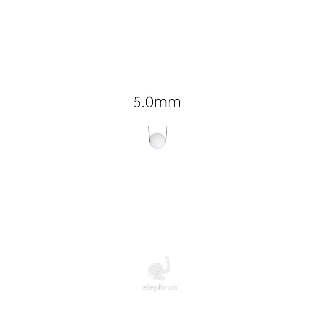 5mm Delrin Polyoxymethylene ( POM ) Solid Plastic Bearing Balls Precision Sphere