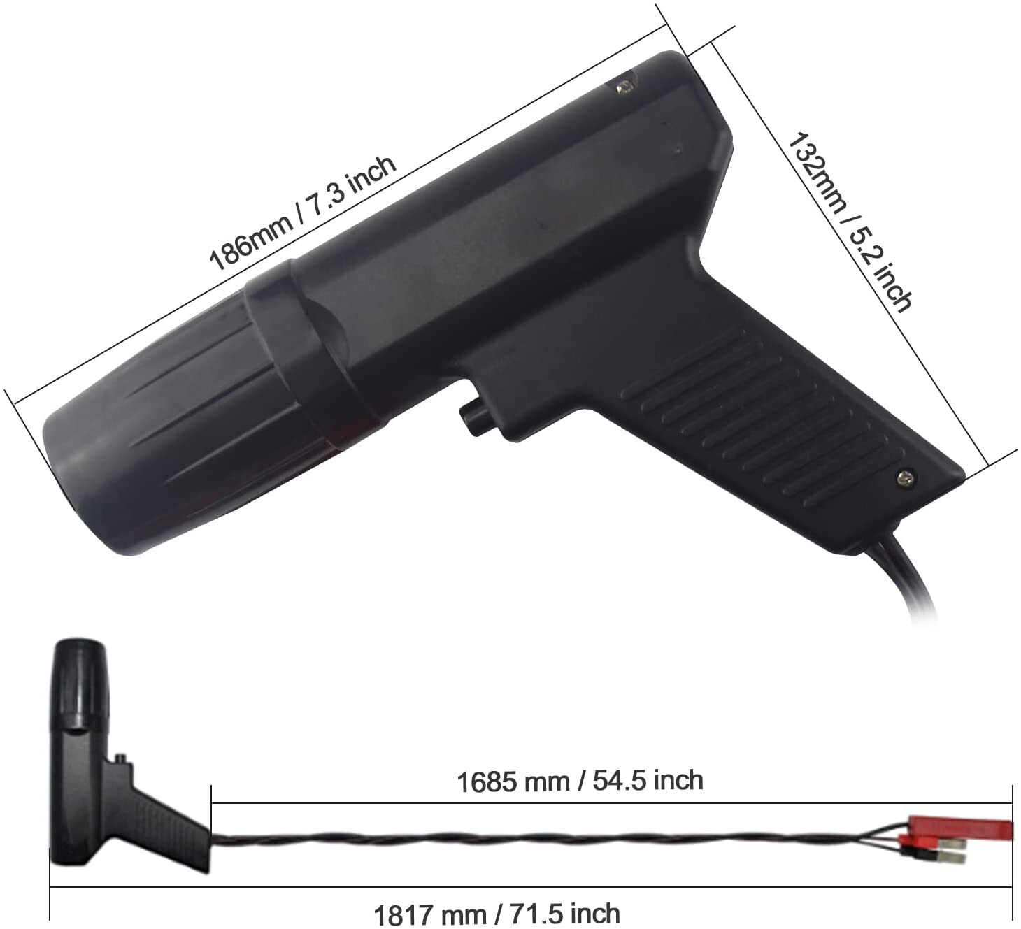 Ignition Timing Light Engine Timing Gun Inductive Strobe Timing Light Tool 12V