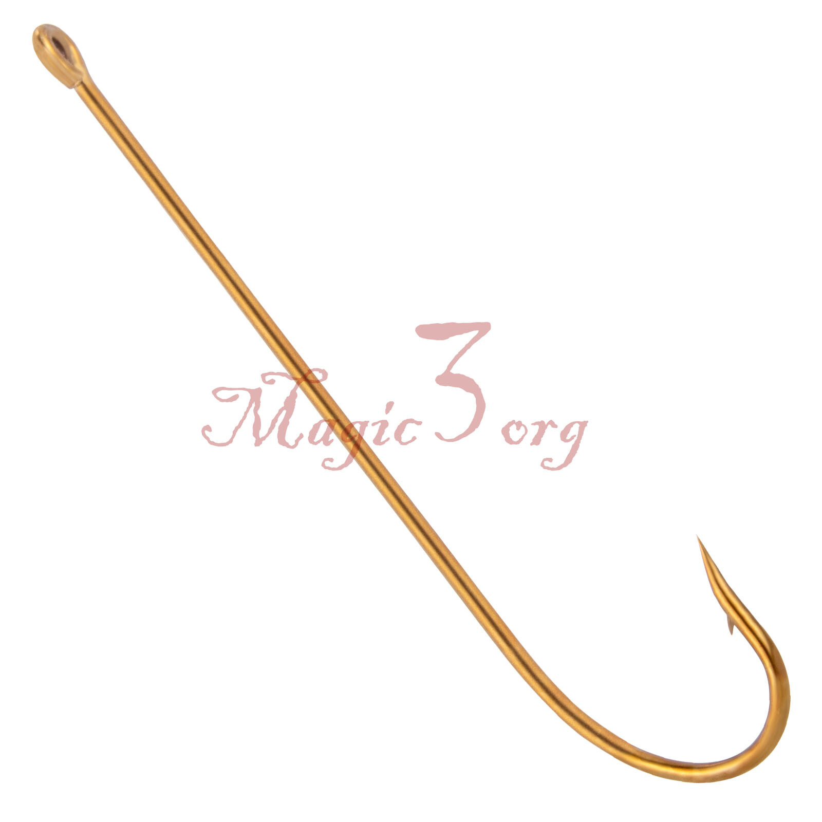50/100pcs Light Wire Aberdeen Hooks Extra Long Shank Fishing Hooks Size #12-6/0