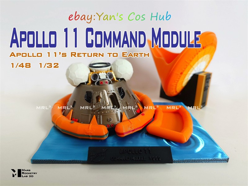 1:48 Scale Lunar Return Module Bonus 3D Printed Model