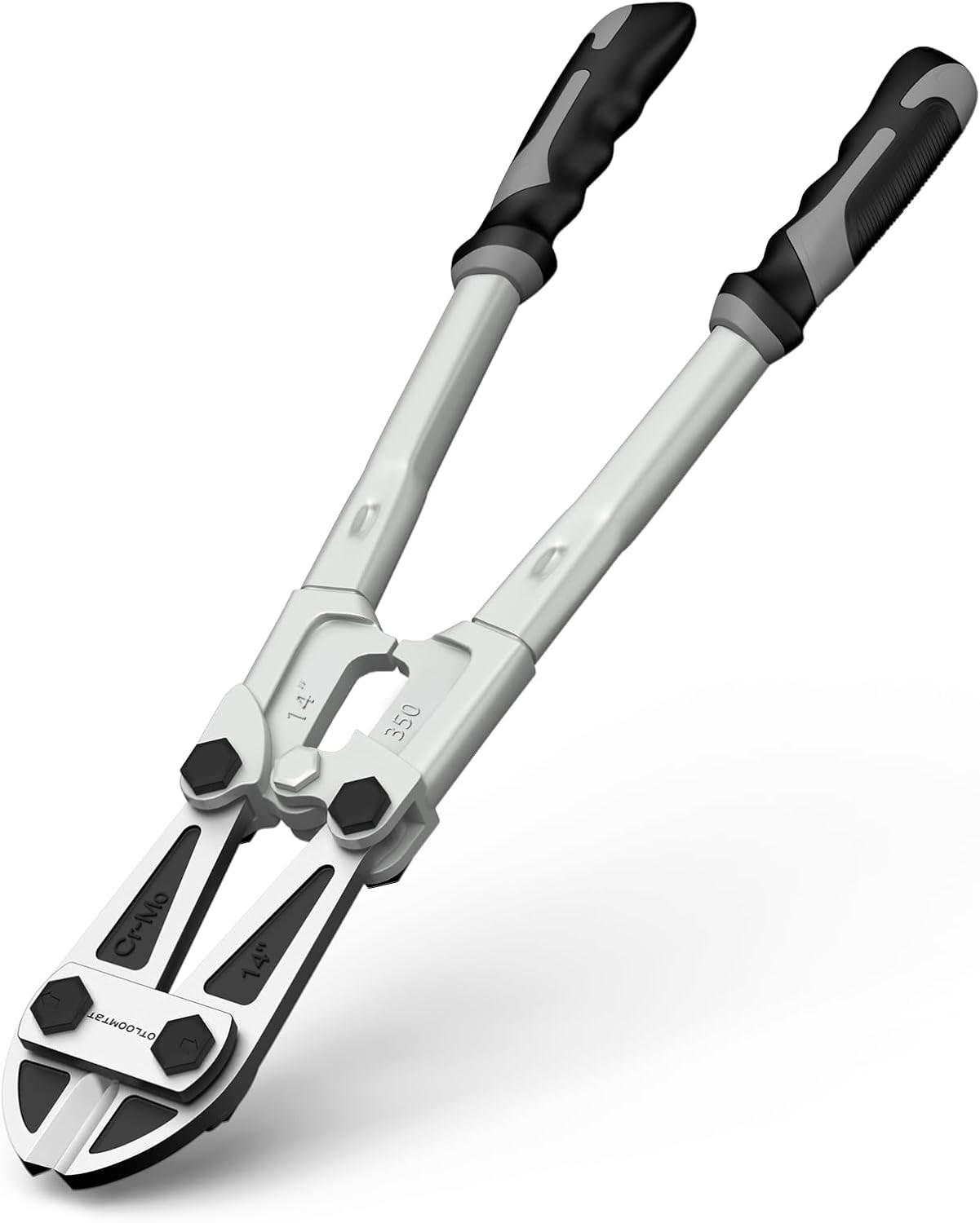 14 In Industrial Bolt Cutter - Chromium 14 Inch-355MM, Black and White