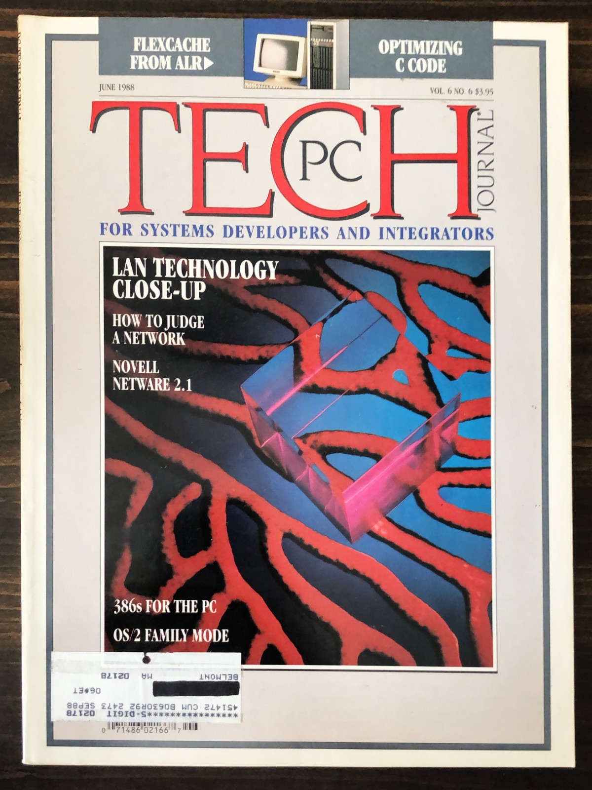 PC Tech Journal Magazine, June 1988, Vol. 6 No. 6  IBM Personal Computer