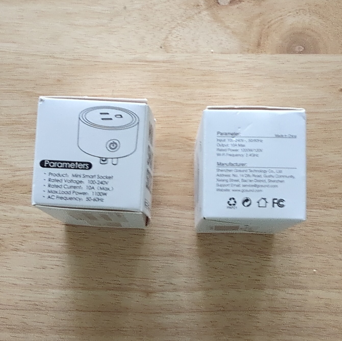 (3) Smart Plugs: Two Gosund And One Hugoai