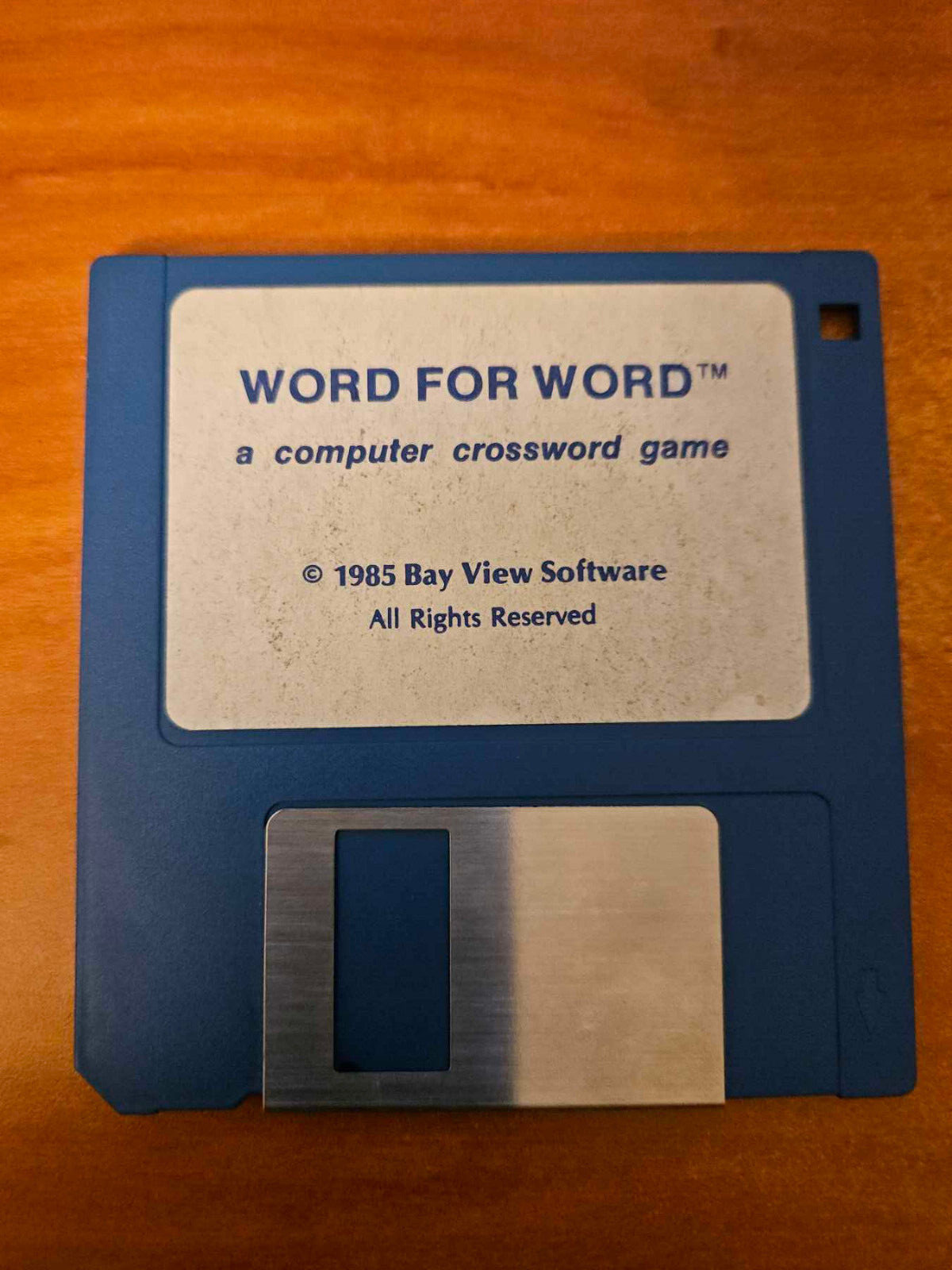 WORD FOR WORD by Bay View SOFTWARE for Atari