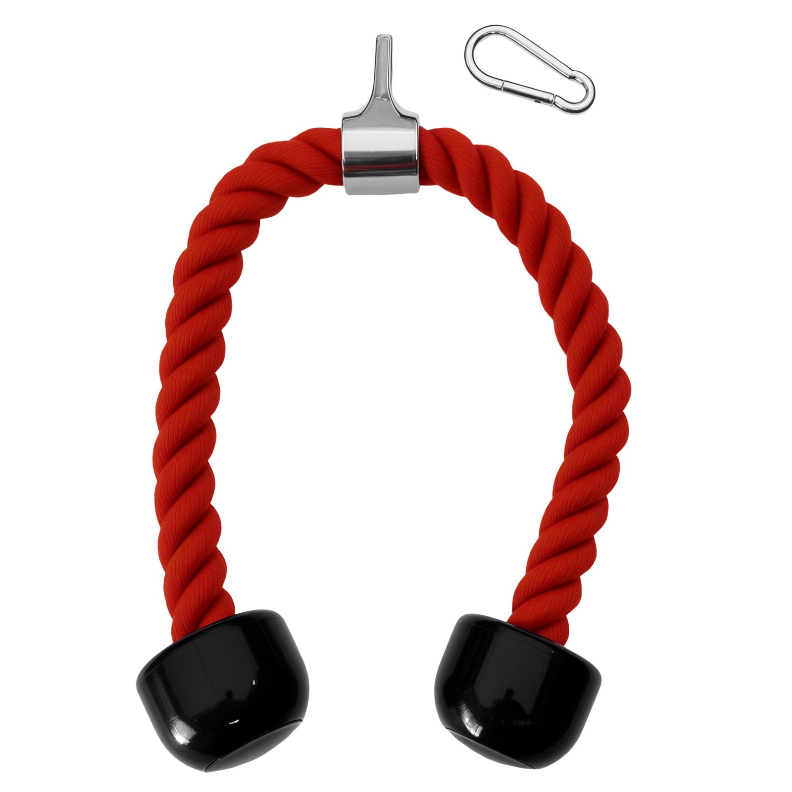 Heavy Tricep Rope Cable Machine Accessories For LAT Pull Down Pulley System
