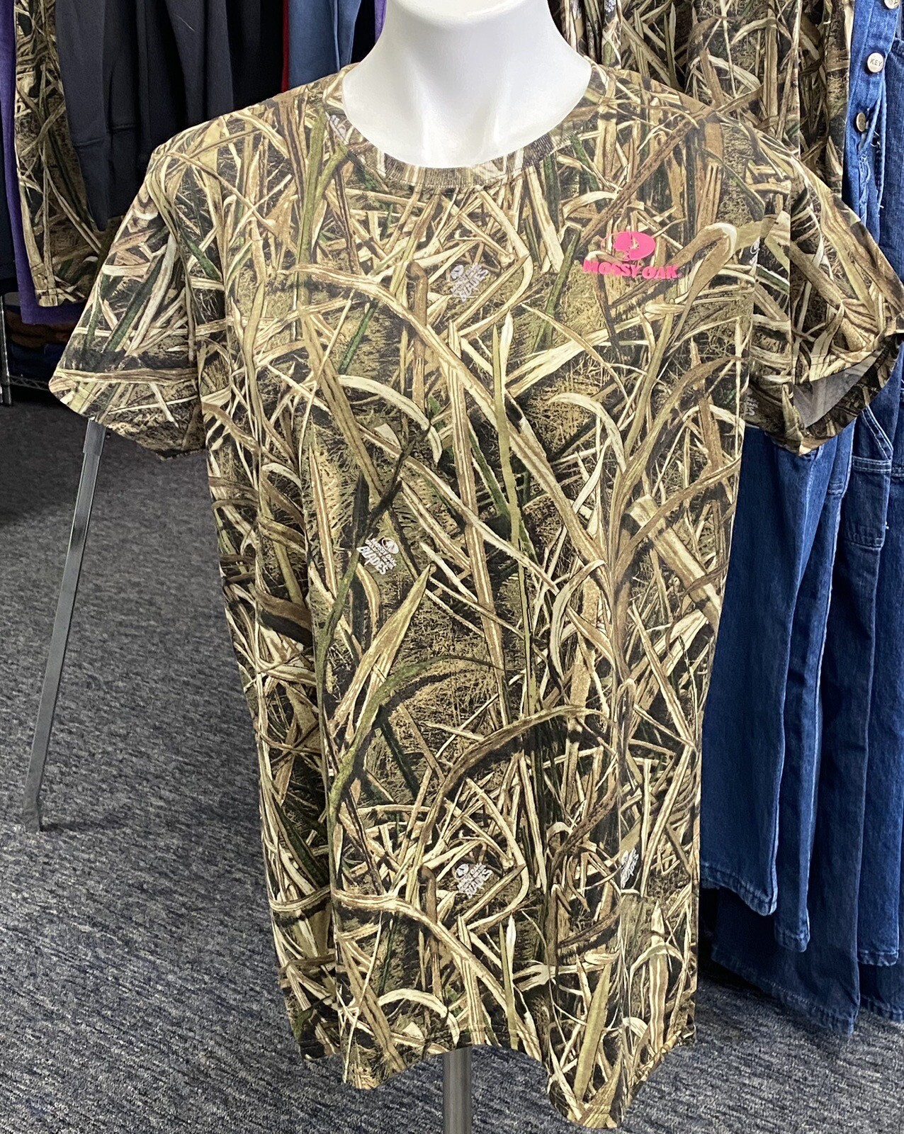 New w/o Tags Womens Mossy Oak Camo Short Sleeve T-Shirts Sized M-2XL