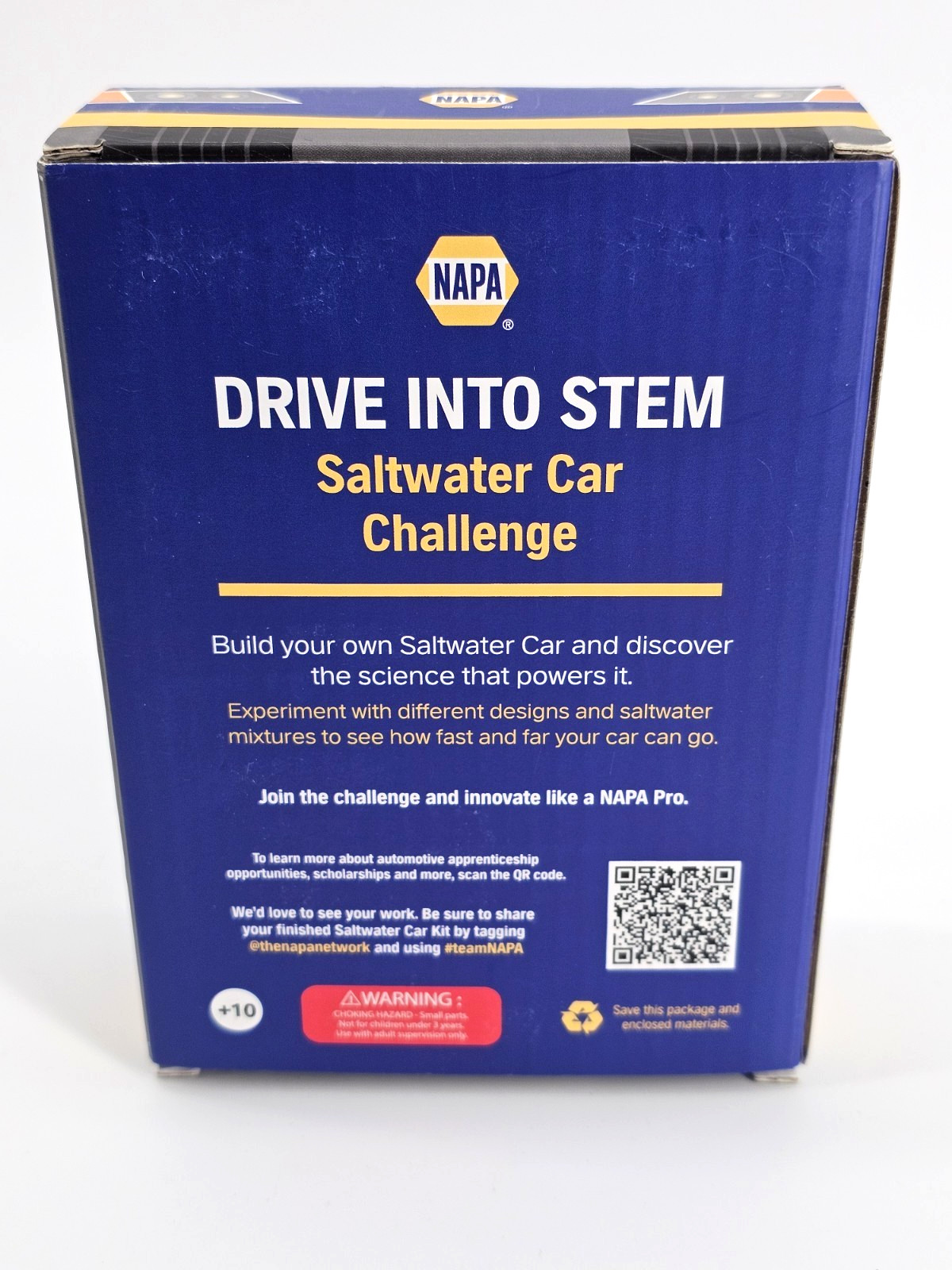 NAPA - Drive into STEM - Salt Water Powered Model Car Kit