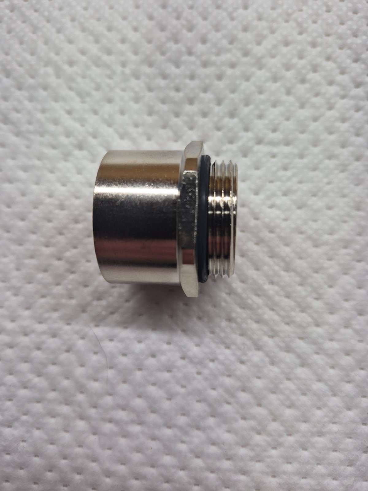 3/4" NPT (female) - M25 (male) Stainless Steel Conduit Adapter