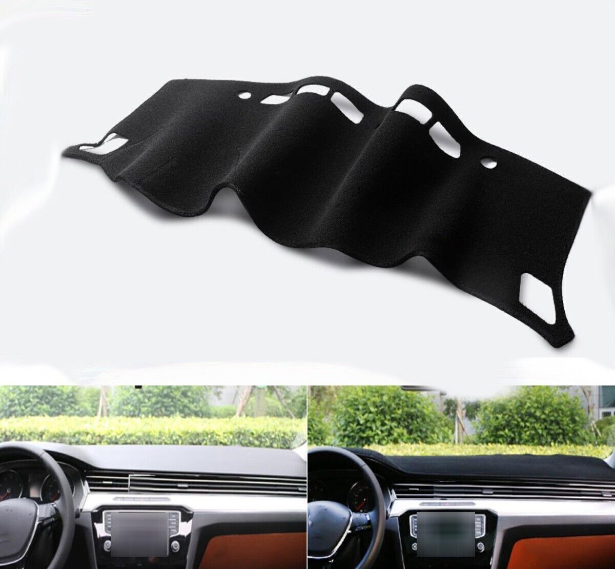 black 1PCS Dashboard Cover Dashmat Dash Anti-Sun Mat for 2016-2020 Acura MDX