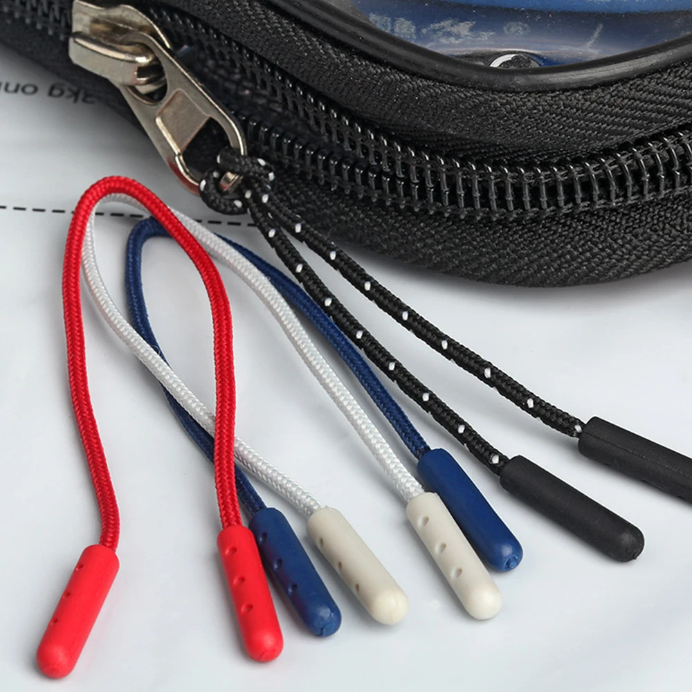 5-10Pc/lot Rope Zipper Pull Apparel Bag Tactical Backpack Accessories Zip Puller