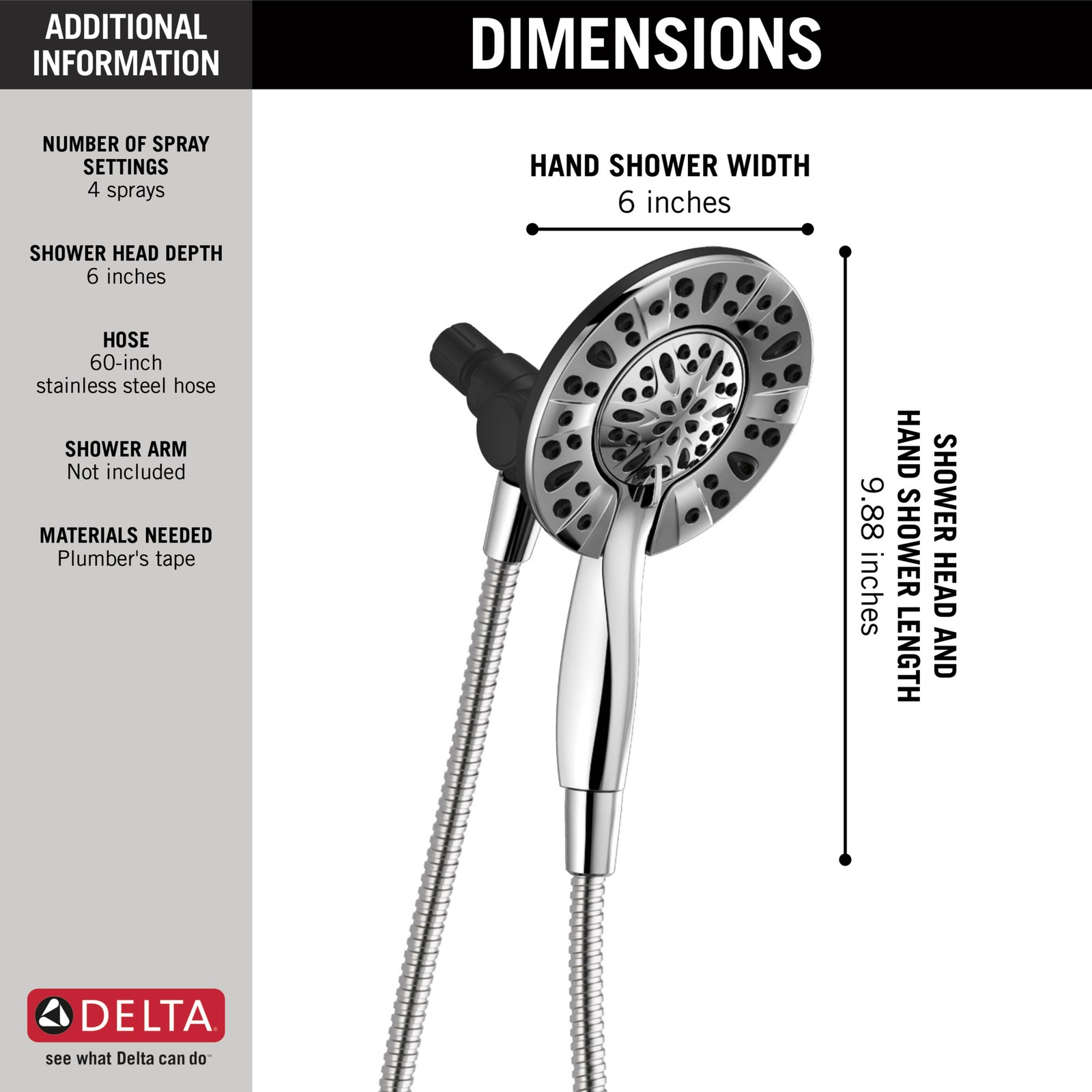 Delta In2ition Chrome 75490-R-Certified Refurbished