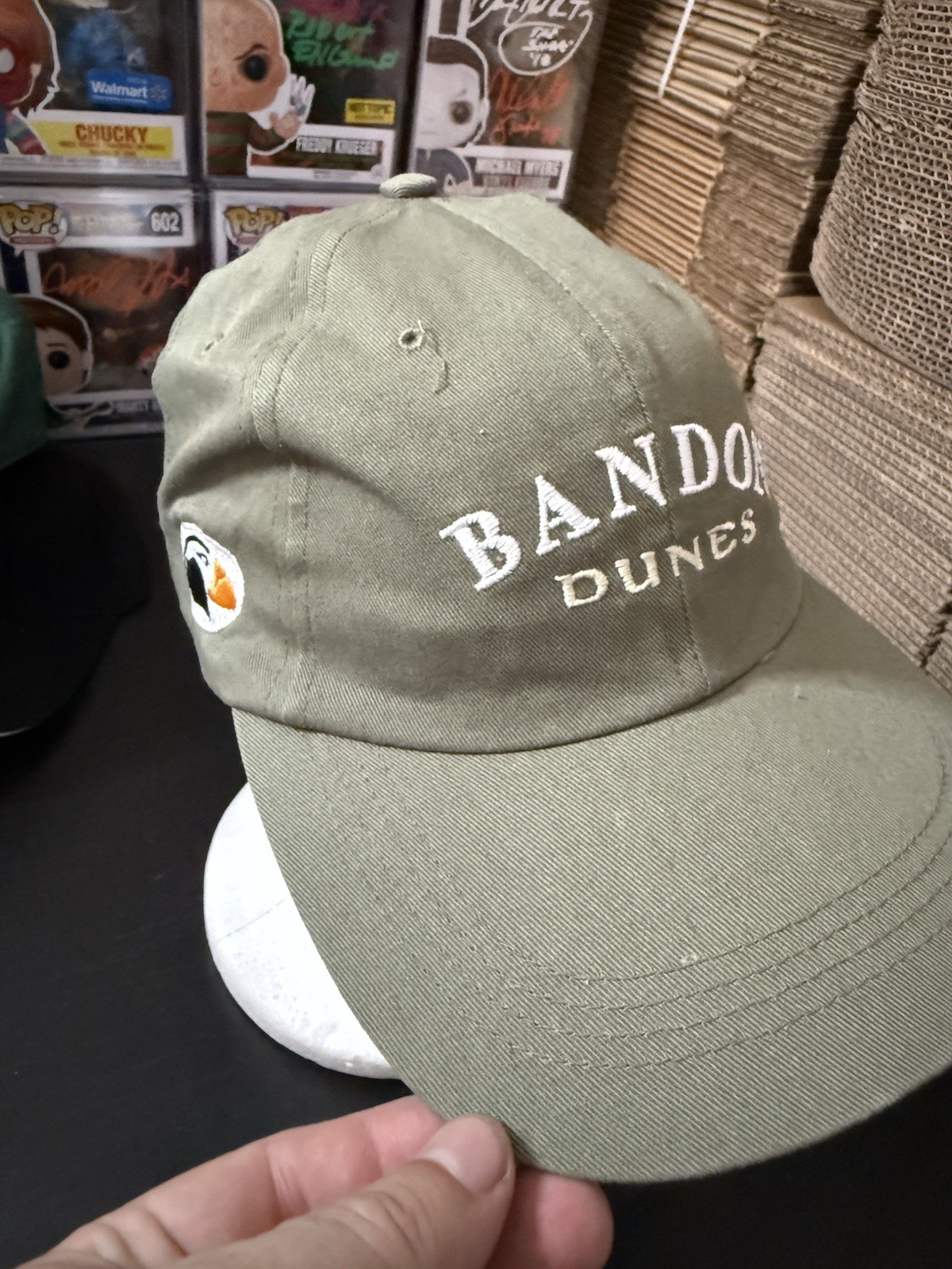 Bandon Dunes Strapback Golf Course Hat / Cap - Brown