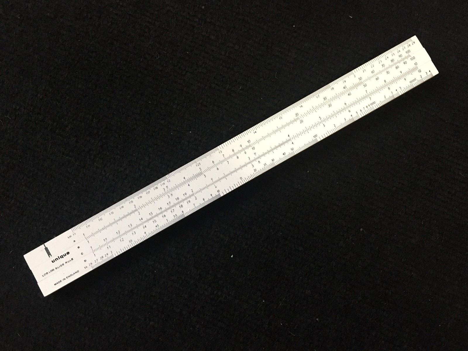 Vintage Unique Log Log Slide Rule