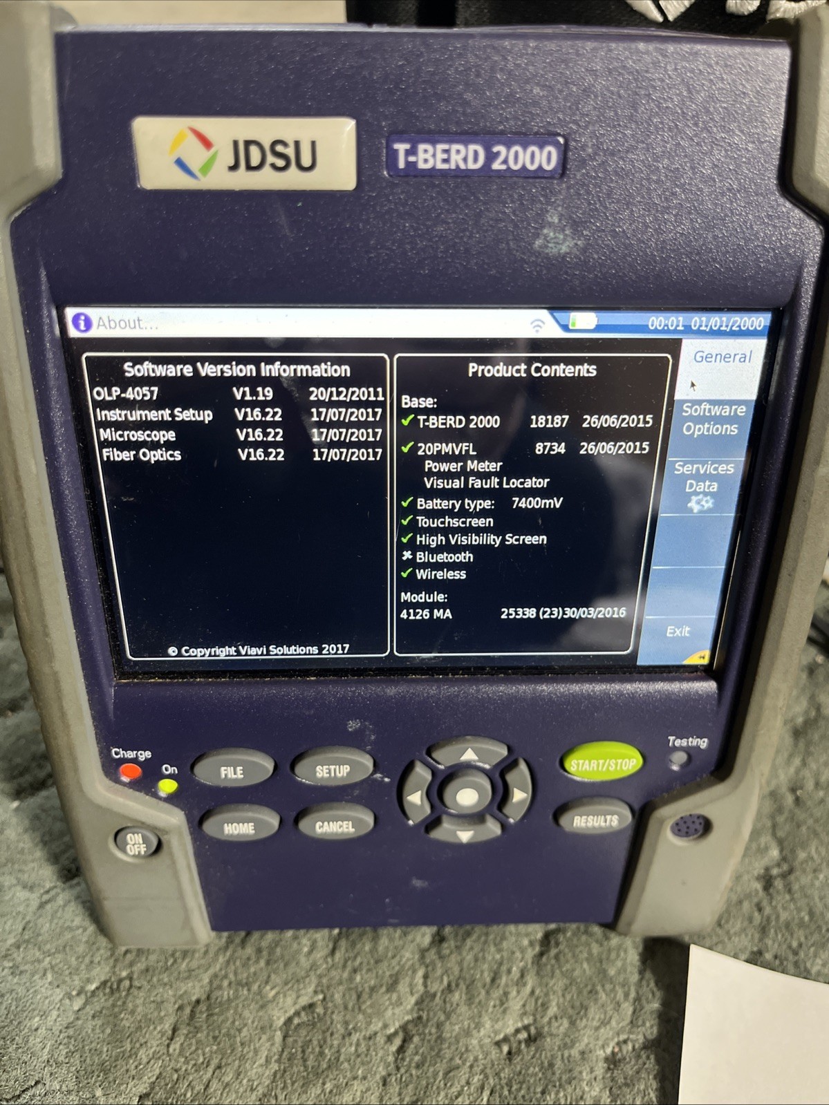 JDSU Viavi T Berd 4126 MA