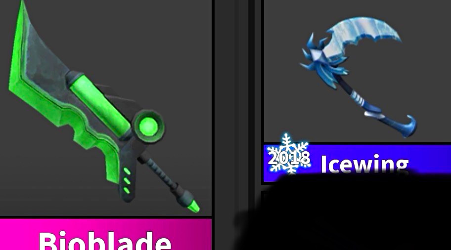 Fortnite Chroma Weapon Skins/Items Bundle: Bioblade, Icewing, Darkbringer