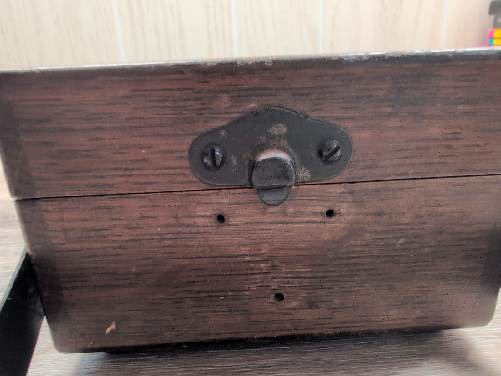 Vintage, Hickok AC Voltmeter Model 481, In Wood Case Untested