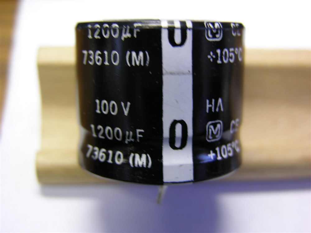 10 Panasonic ECOSAA122C 1200uF 100V 105C Snap-In Electrolytic Capacitors