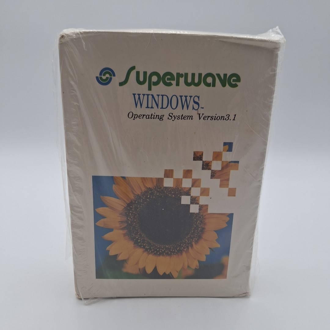 Vintage Superwave Windows OS Version 3.1  NOS 1992 Floppy Disks Unopened