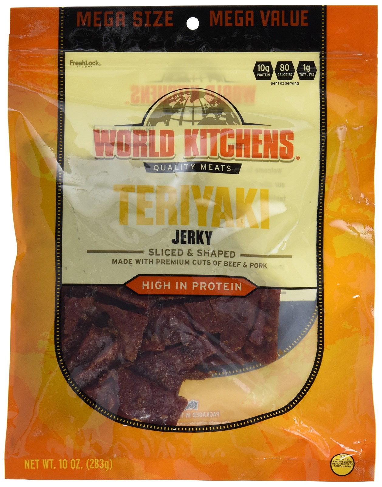 Jerky, Teriyaki, 10 Ounce