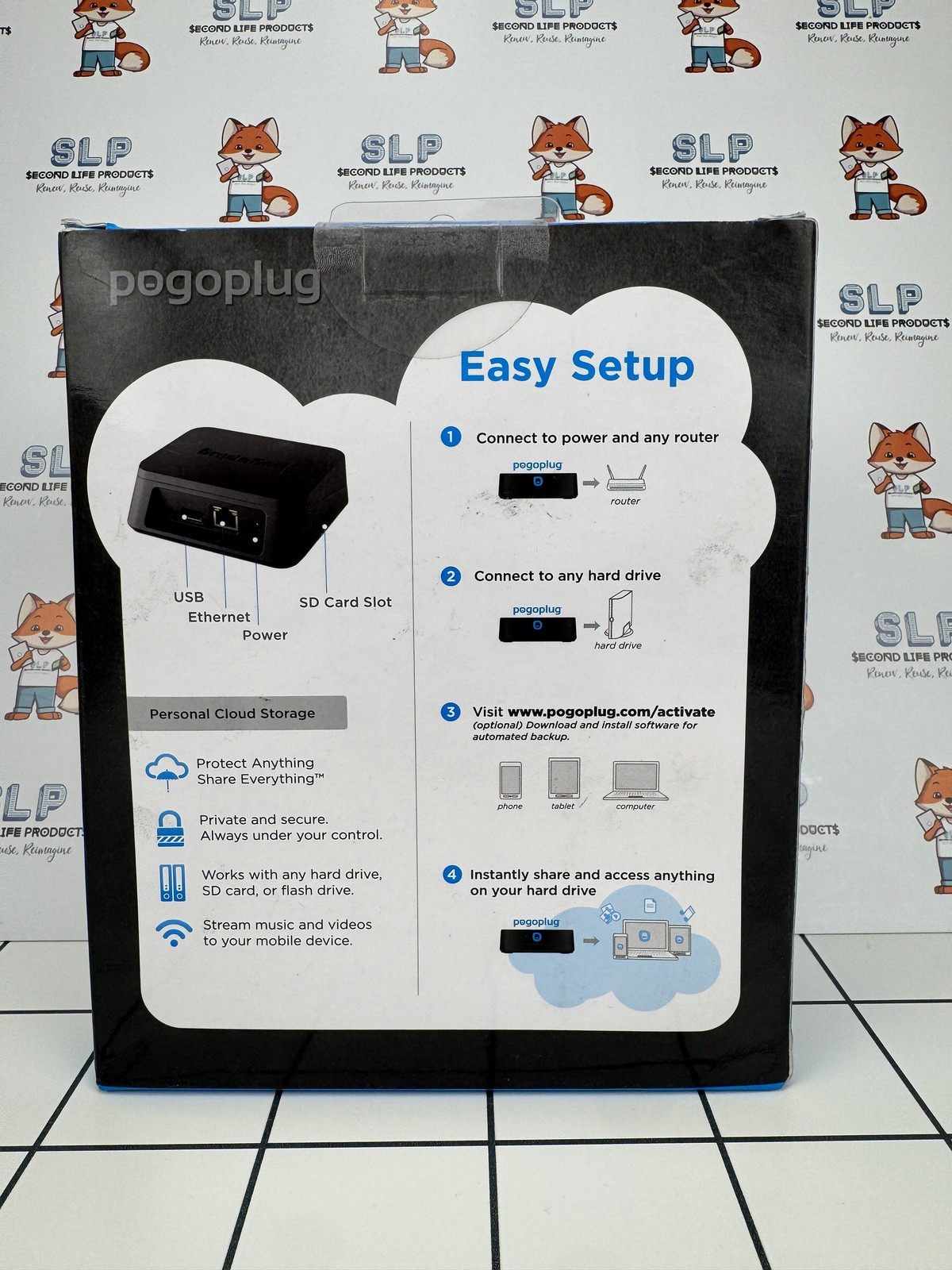 Pogoplug Personal Cloud Storage Device Backup Access