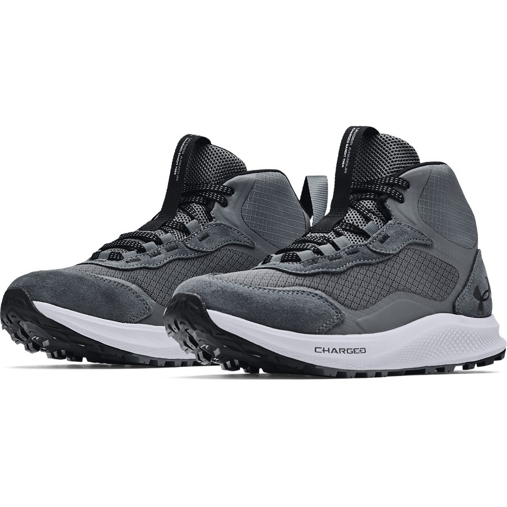 Under Armour 3024267 Men's UA Charged Bandit Trek 2 Shoes, Pitch Gray, Size 12.5
