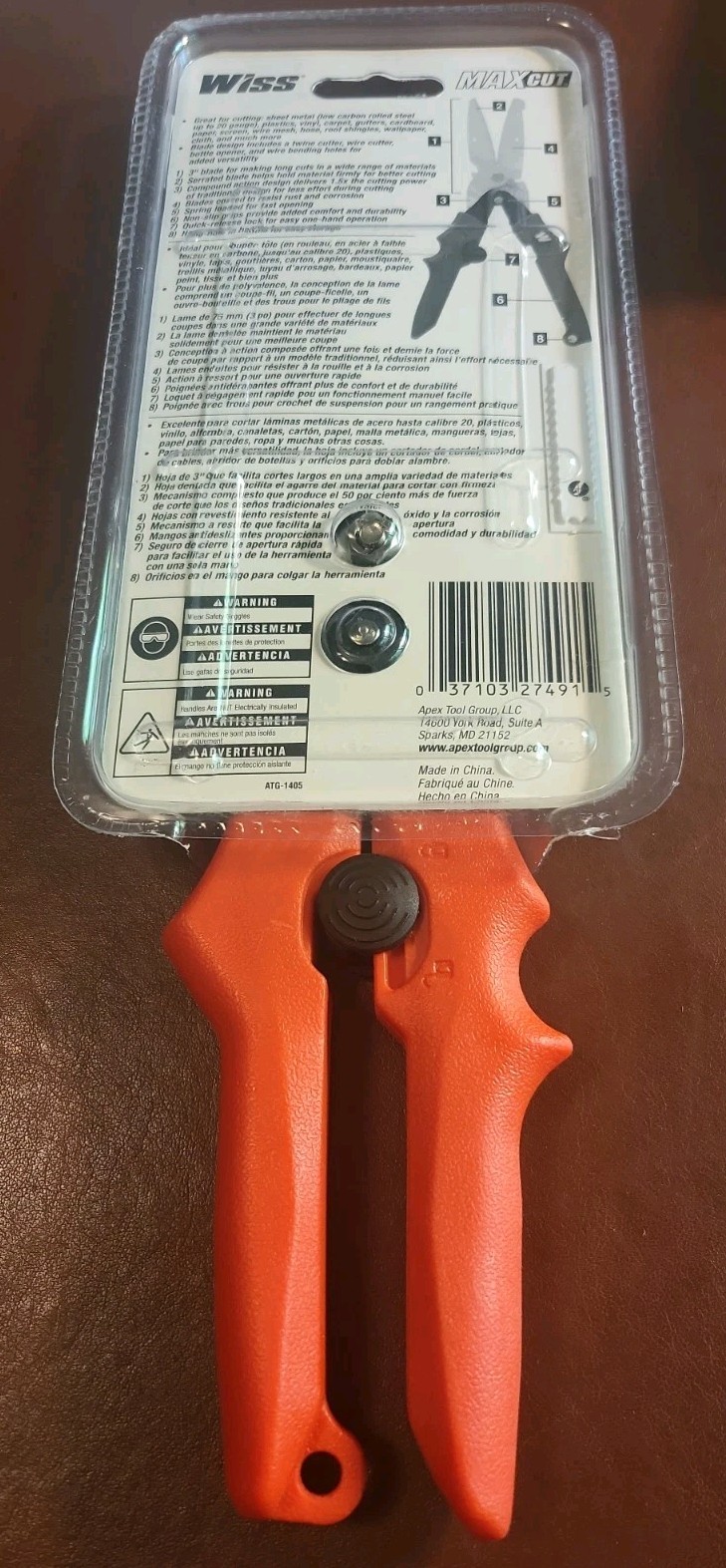 Wiss MPX5 Compound Action Multi Purpose Cutters