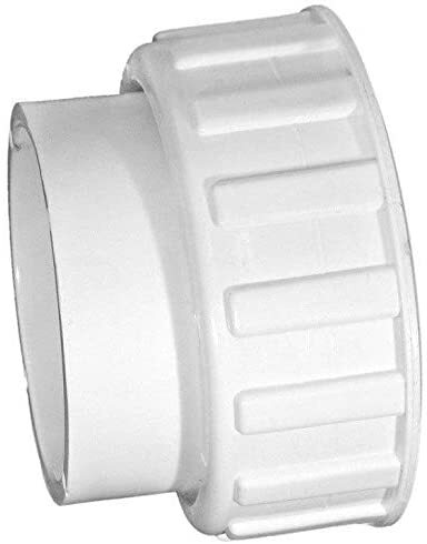 Waterway 400-5570 2 Inches Union Nut Slip Tailpiece - White