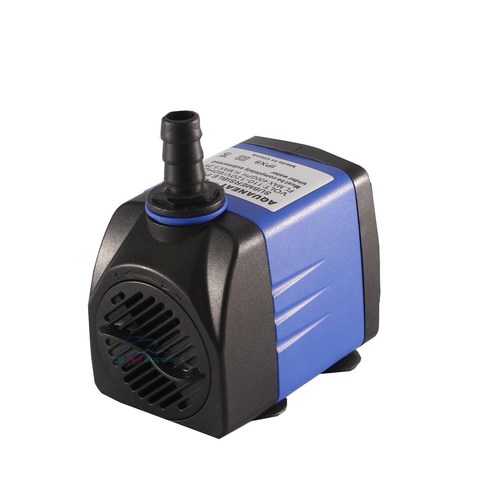 Aquarium Water Pump 480GPH Submersible Fountain Pump Hydroponic Pump