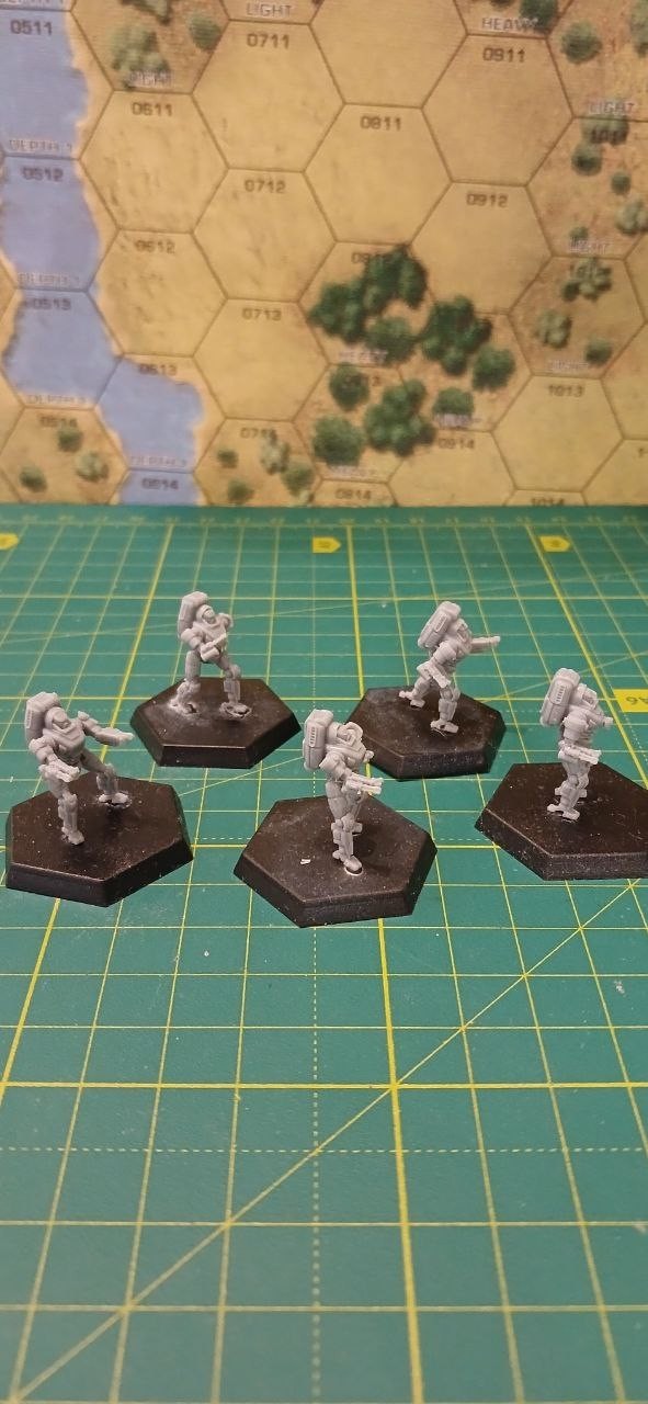 Siren (ProtoMech), battletech game miniatures