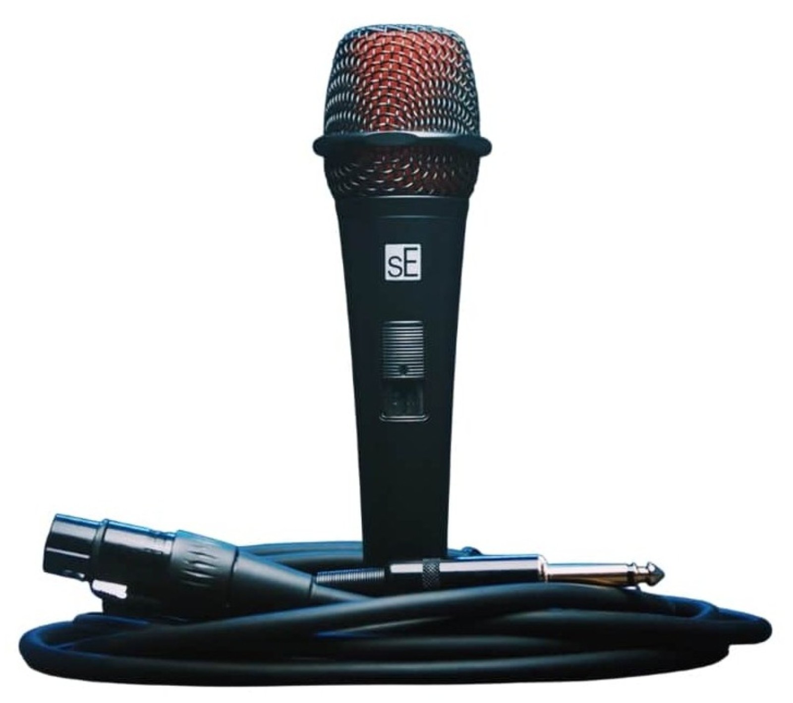 Se Electronics V2 SWITCH QTR Dynamic Microphone c w/XLR-1/4” TS Cable+Windscreen
