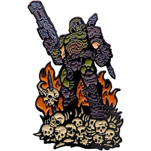 DOOM Eternal - Limited Edition Pin Badge - Doom Slayer
