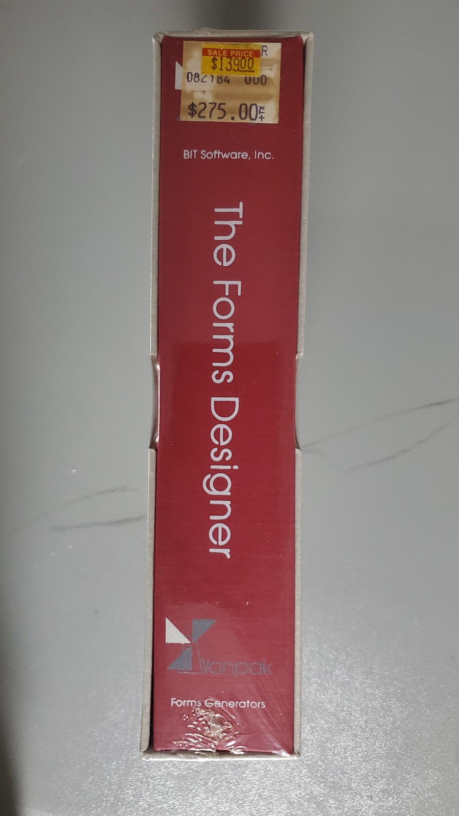 VanPak IBM PC DOS - The Forms Designer - Vintage Software - SEALED