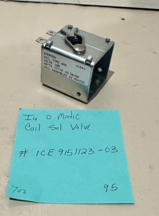 Ice O Matic Coil Sol Valve 115V 9151123-03