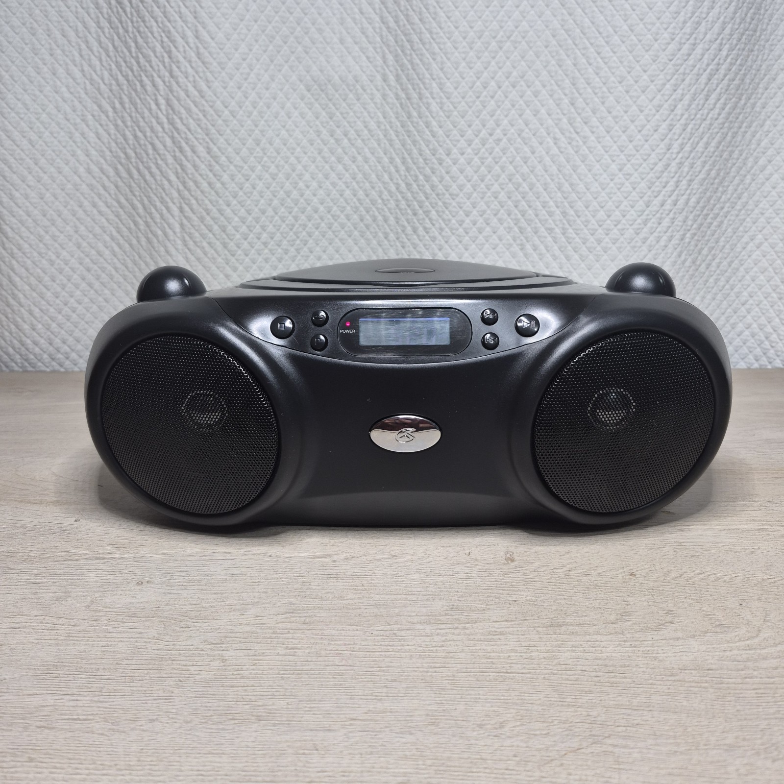 GPX Portable CD/ Radio Boom Box. Tested