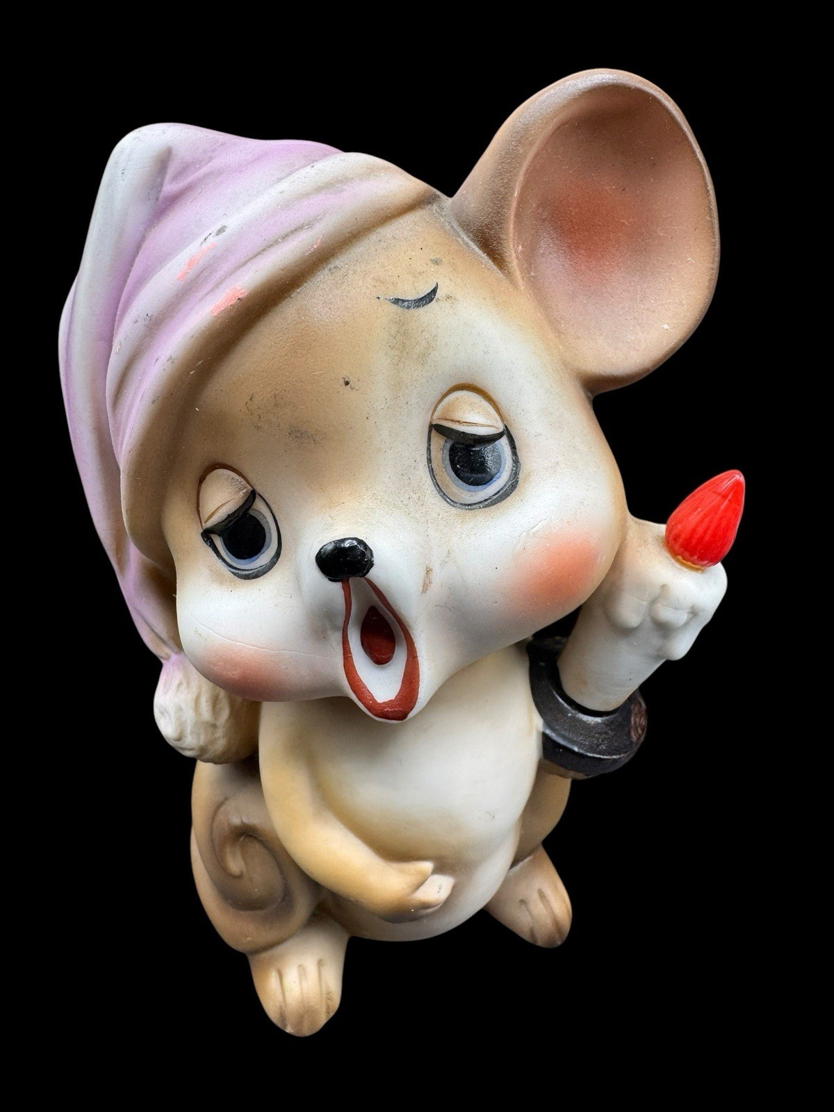 Josef Originals Japan Sleepy Mouse Lamp Royal Gorge Rare Working Bedside